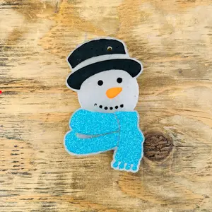 Christmas Snowman Freshie