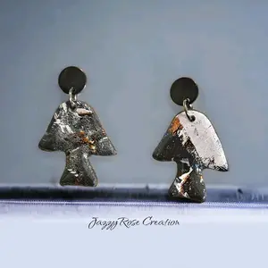 Mushroom dangle earrings
