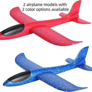 Foam Glider Plane Toy Set, Hand Throwing Airplane Models, Outdoor Sports Toys, Birthday Party Gifts for Kids, Unisex, Ages 3+