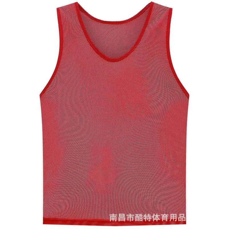 Large mesh without tie belt   big red
