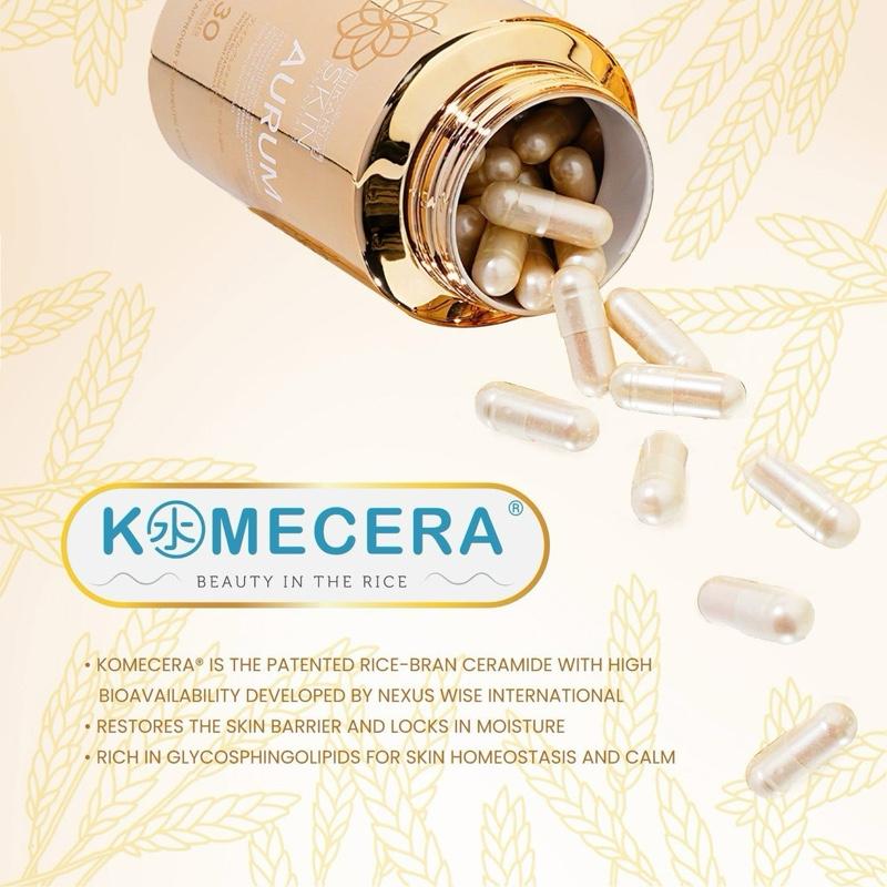 Hikari Skin Essentials AURUM Advanced s-Acetyl Glutathione Complex with White Tomato, Sakura Extract, Polypodium Leucotomos, Ceramide & Cantaloupe Melon SOD – Premium Antioxidant & Skin Support Supplement – 30 Capsules, 500mg