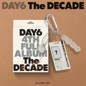 Day6 - The Decade - ID Card Version - incl. Carabiner, Logo Keyring, Dice Keyring, Lyrics Photobook, 2 Photocards + Folding Poster  [COMPACT DISC - CD] Photo Book, Photos, Poster, Asia - Import
