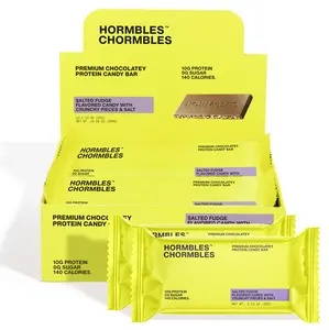 Salted Fudge (12ct) - Hormbles Chormbles Protein Candy Bars Salted Fudge (12ct) - Hormbles Chormbles Protein Candy Bars