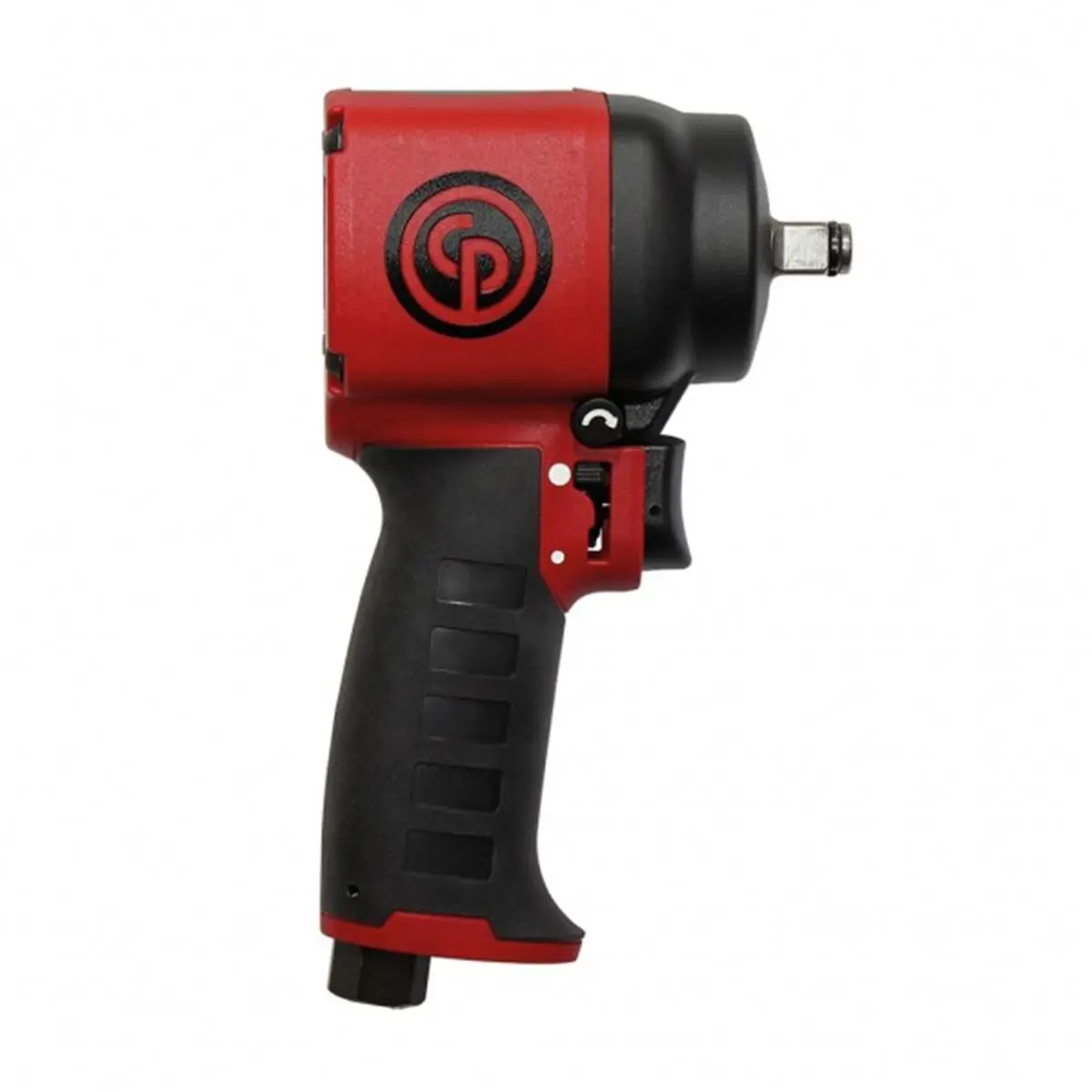 212 MAIN Chicago Pneumatic Tool CP7731C 0.37 in. Composite Stubby Impact Wrench, Heavy Duty High Torque Tool with Curved Grip, Max Torque & Reverse Mode