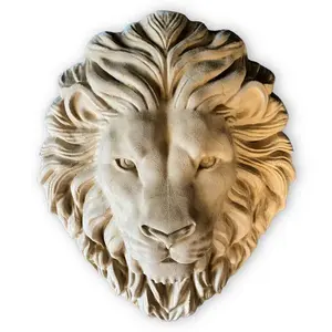 Regal Lion Guardian Wall Plaque (19" x 14.5")