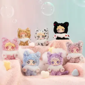 Pengpeng Fluffy Soft Plush Cute Series Mystery Blind Box Trendy Surprise Collectibles