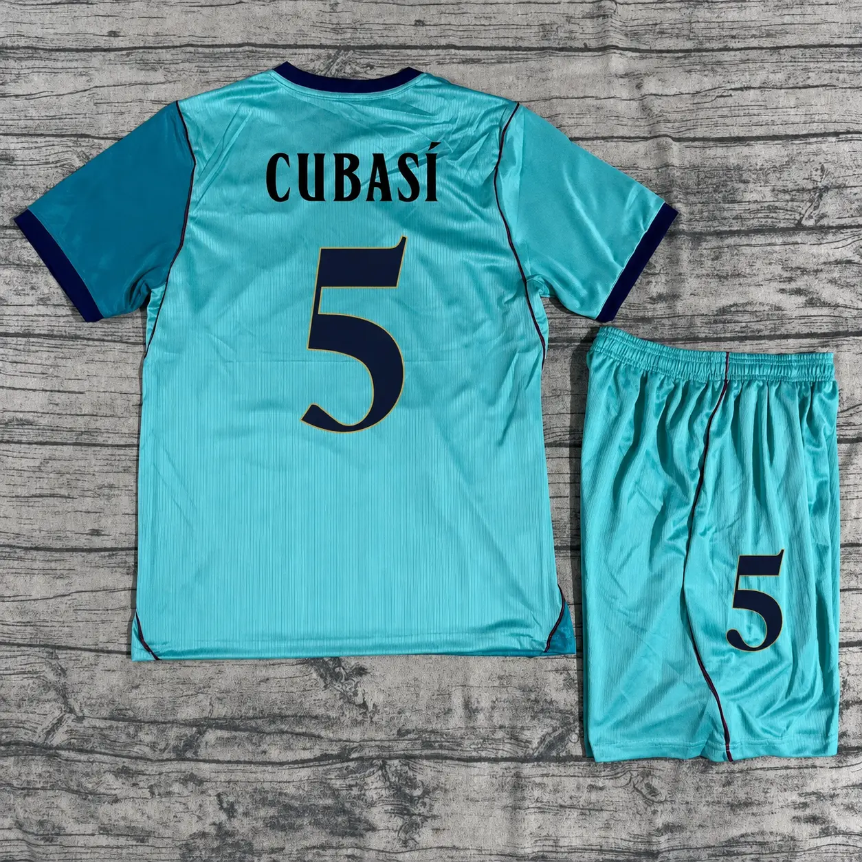Teal Soccer Jersey & Shorts Set – Unisex Football Training Kit