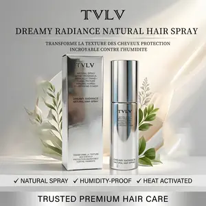 Dreamy Brightening Natural Hair Spray, Lightweight Moisturizing Formula, Smooths Frizz, Reduces Static, Travel-Friendly, No Rinse Needed
