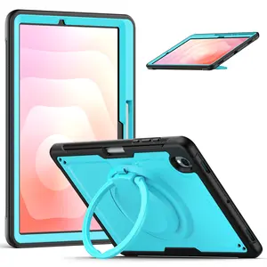 For Samsung Galaxy Tablet Case 2025, Tablet Accessories, Kids Safe Shockproof Full Protective Cover with 360° Rotating Handle & Stand for Tab S11/A9+/A10/S10 Lite 7-13 Inch
