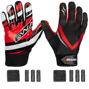 SWAG Adjustable Weighted Training Gloves with Finger Weights – Basketball & Exercise