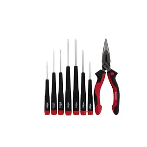 Wiha 26190 8 Piece Precision Screwdriver and Pliers Set