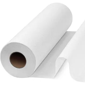 Lightweight White Iron-On Non-Woven Fusible Interfacing: 11.6" x 30yd Lightweight Non-Woven Interfacing Iron On Single-Sided Interfacing for Supplies