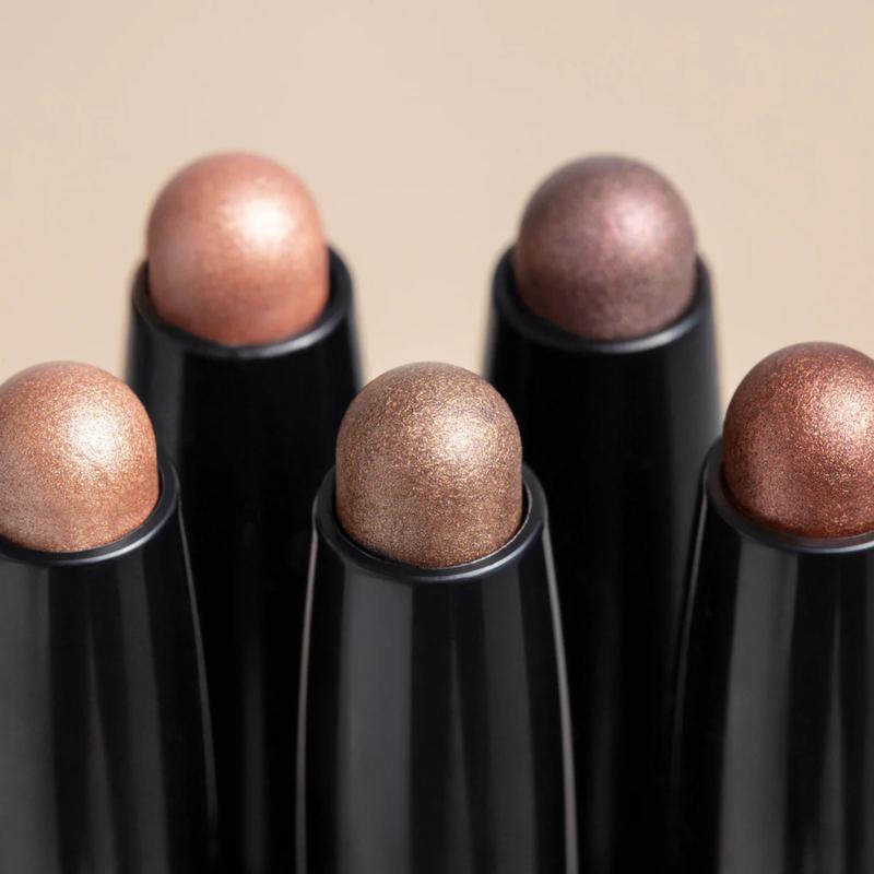 Bluemercury lune+aster Dawn to Dusk Cream Eyeshadow Stick, Frosted Blush, Shimmer Eyeshadow Highly Pigmented Palette Makeup