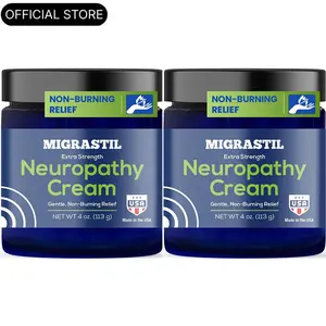 【BUY 1 GET 1 FREE】Migrastil Neuropathy Cream - Soothing Cream for Feet, Legs, Hands, Etc. Aloe Shea Butter Gentle Clove Moisturizing Body Care Daily