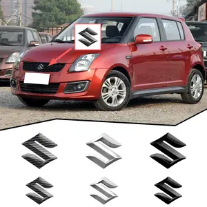 1PCS Car Logo Rear Badge Emblem Hood Front Accessories For Suzuki Swift Sport Jimny Grand Vitara Baleno SX4 Samurai Alto Across Ignis