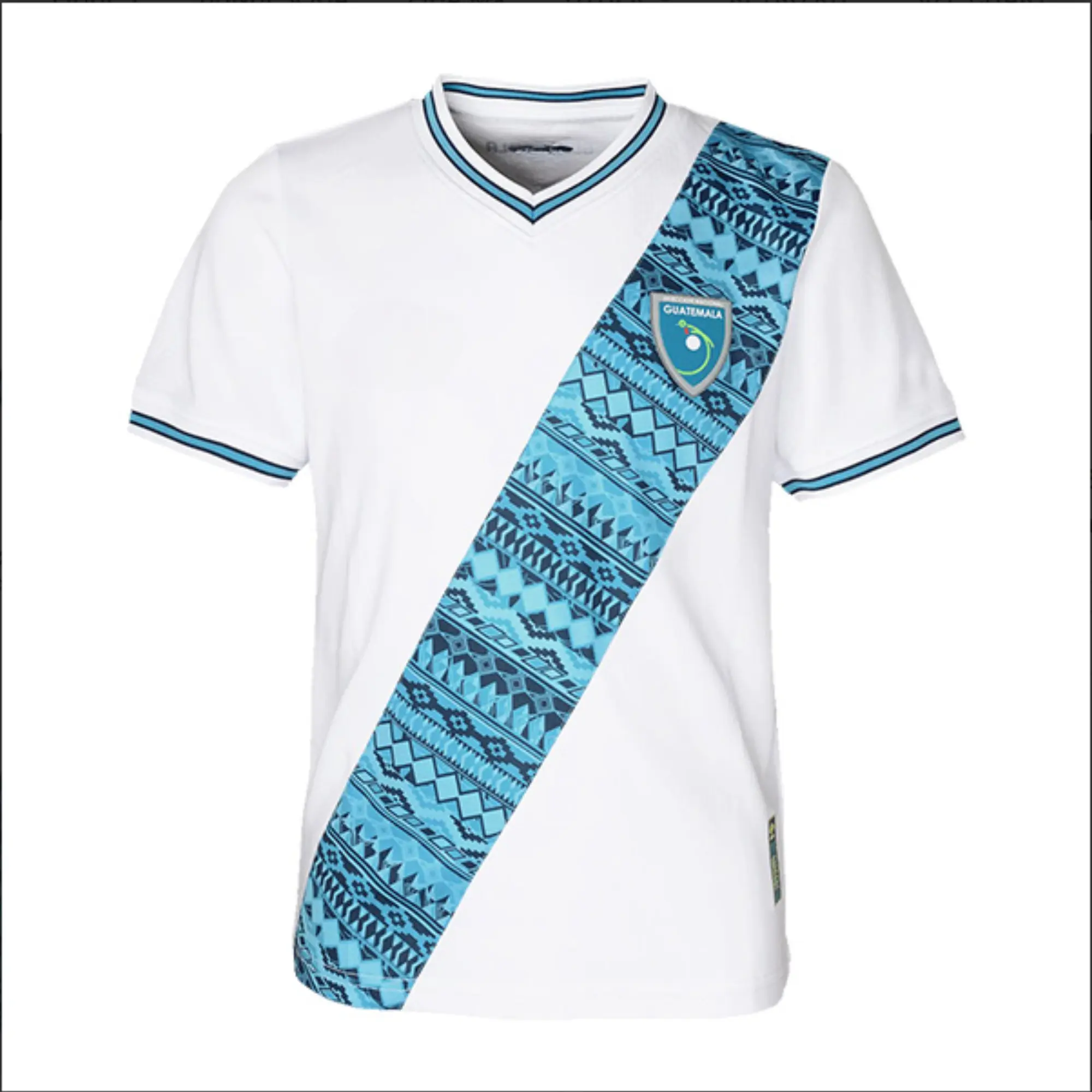 [Hot] - Guatemala 2023 Home Soccer Jersey - Full Print Logo