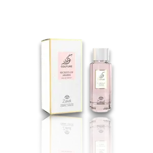 Zakat Parfums | Secret of Arabia | Couture | Unisex Fragrance | 100 ML 3.4 OZ | Eau De Parfum | Black Currant - Pear & Jasmine