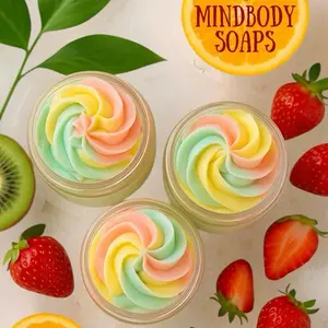 Oatmeal & Honey Scent Whipped Body Butter Non-Greasy Natural Shea, Mango, Kokum, Cocoa butter, and Jojoba Oil Luxurious Butter.