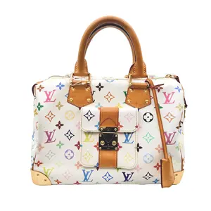 Pre-owned Louis Vuitton RL White Multicolor Speedy 30 21199101