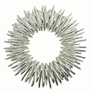 Stress Relief Finger Massager Ring, Mini Spring Relaxation Finger Circle, 1 Pack/5 Packs, Hand Massage Tool for Anxiety Reduction