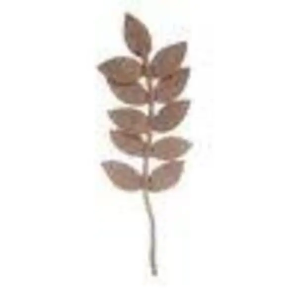 Brown Wet Felting Harvest Leaf Decorative Ornaments, Artificial Flower Accessory for Gift Hosts, Cream-Toned Bouquet Accent for Home Decor, Eco-Friendly, Felted Wool, Care Package, Handmade, 15" Tall X 6" Wide