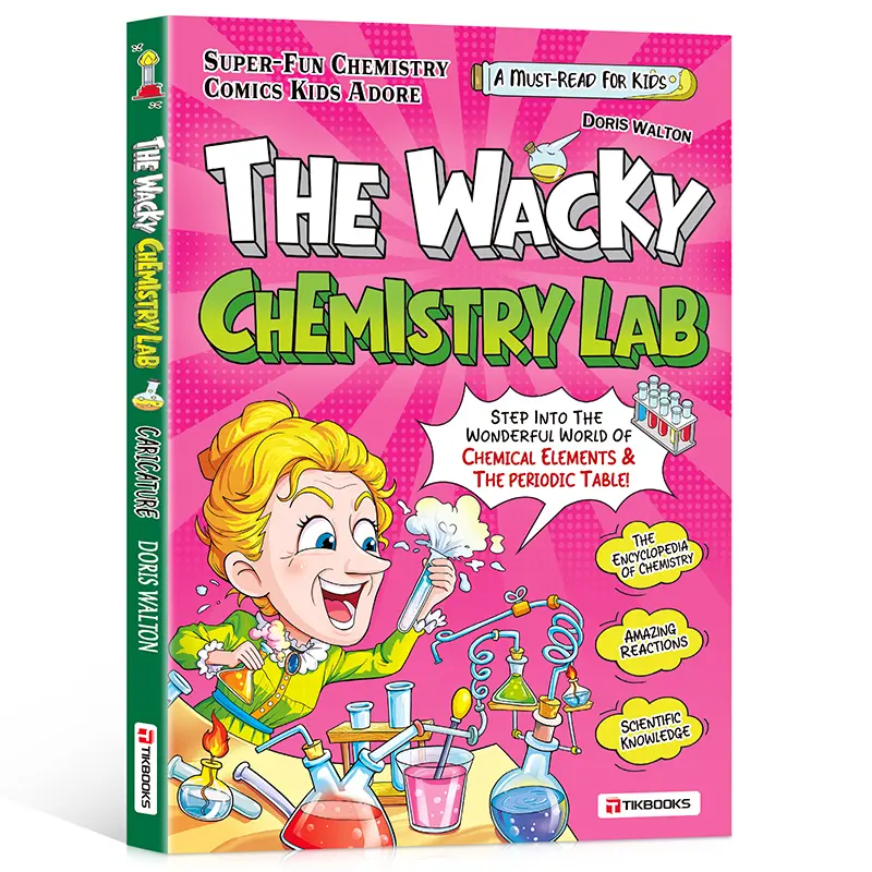 【TIKBOOKS】My First Chemistry Adventure: A Fun Comic Guide for Kids Memorize Less. Understand More. Fall in Love with Chemistry.