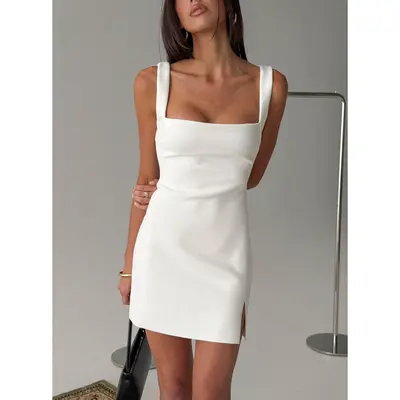 princess polly silk mini dress Marilyn Mini Dress | Champagne | Womens