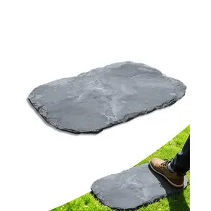 1 Pc 12''*16'' Natural Irregular Stepping Stone Outdoor Walkway Paving Stone for Garden Lawn Yard Patio Landscaping Decor