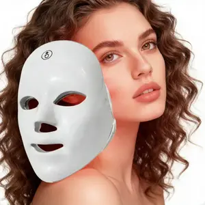 2026 New 7 Color Light Mask, Home Photon Skin Care Beauty Mask, USB Charging, Lithium Polymer Battery, Non-Button Cell Battery