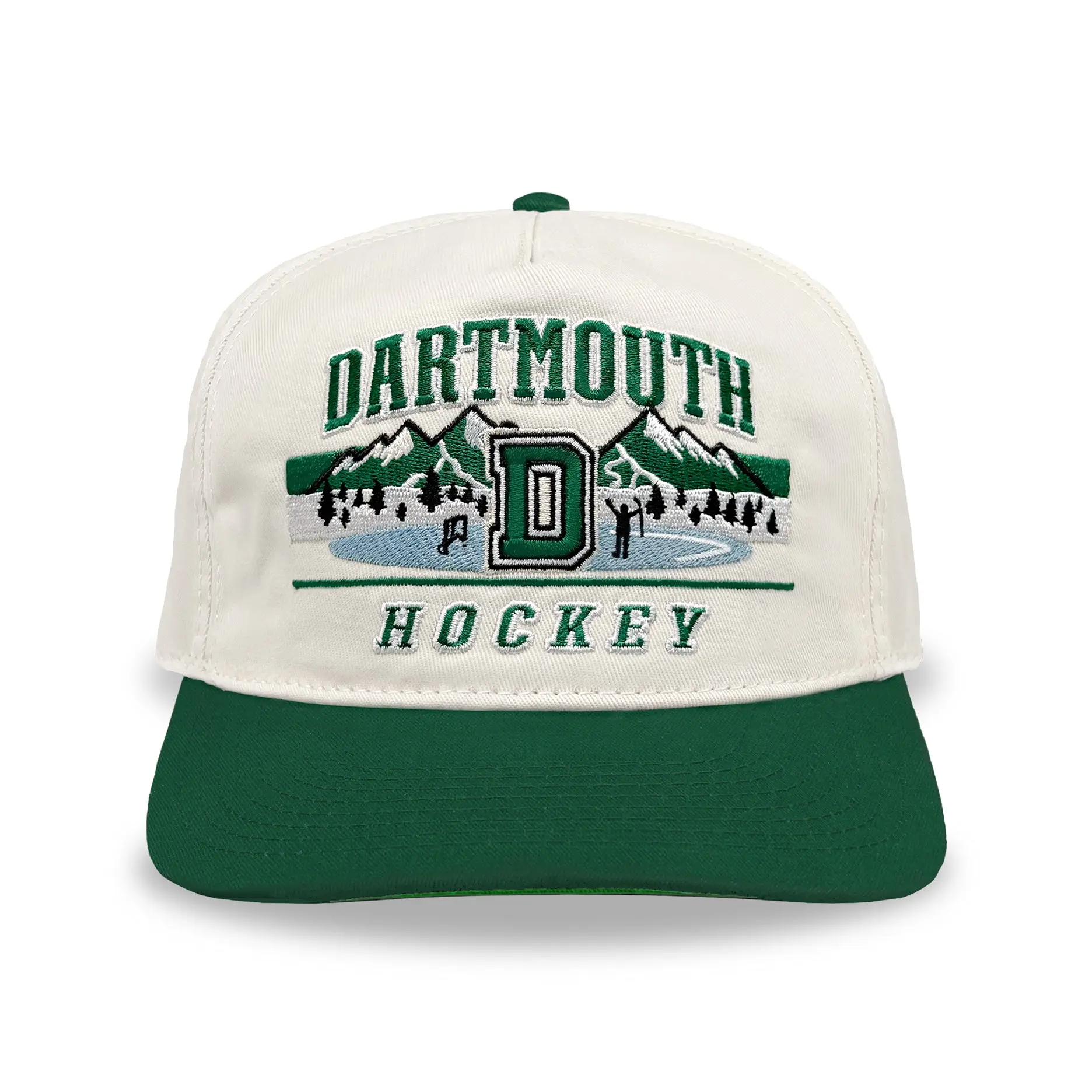 Dartmouth Hockey Snapback: Cream