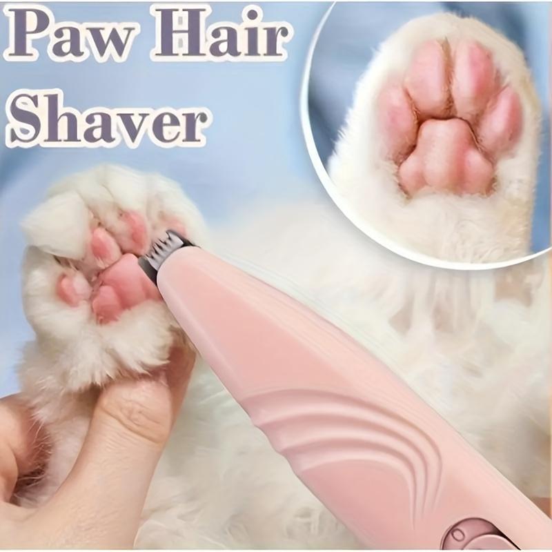【Black Friday Deal】Quiet Cordless Dog Paw Trimmer - Electric Pet Grooming Scissors for Claws, Eyes, Ears & Face Hair Removal