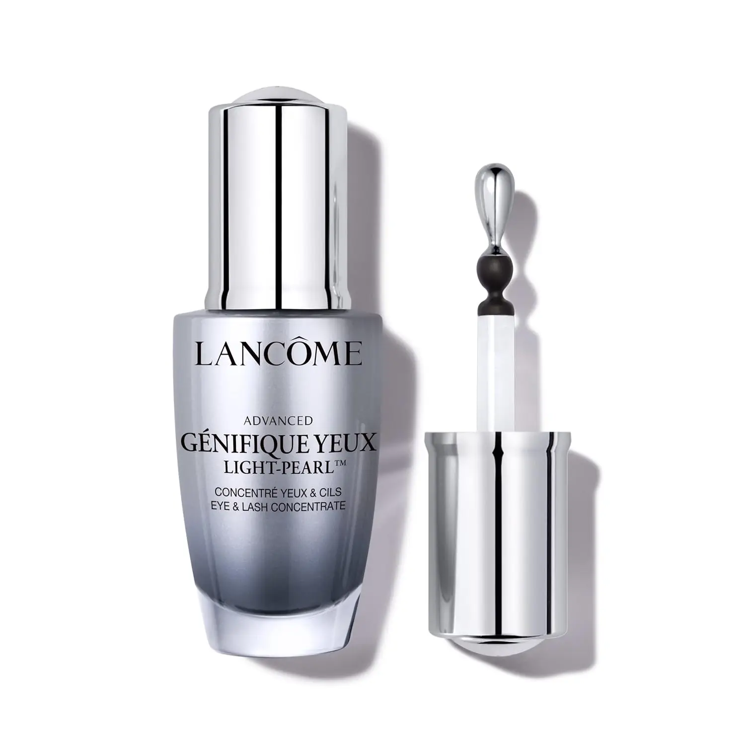 Lancôme Advanced Génifique - Light Pearl Eye Serum - 0.67 Fl Oz |   Eye Serum for Under Eye Bags & Puffiness with Cooling Applicator - With Bifidus Prebiotic & Caffeine - Firms & Smooths Skin