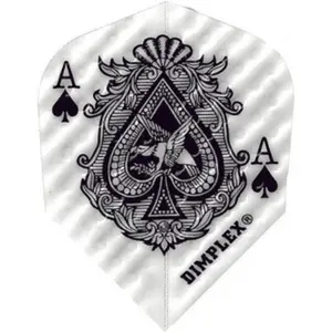 Harrows Darts Ace Narrow Shape Small Dart Flights - Pack of 3, Standard Size Sports & Outdoor Darts Leisure Equipment