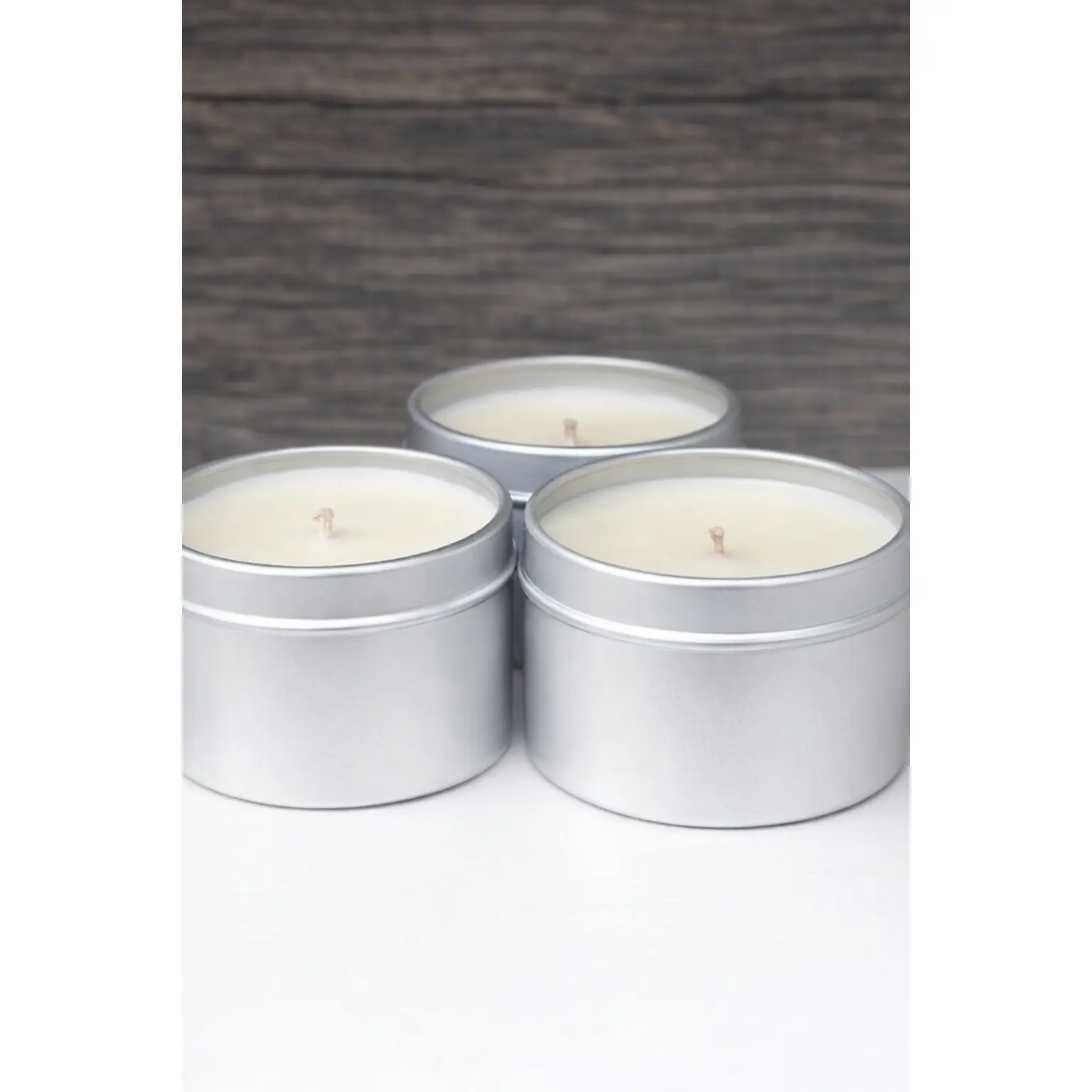 2 oz Tin Soy Candle | Perfect for Gifts & Samples