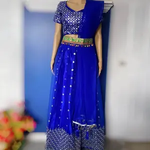 Blue Lehenga For Women Size 38