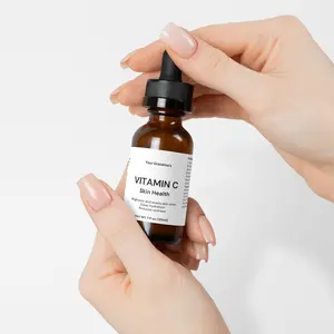 Brightening Vitamin C Serum with Magnesium Ascorbly Phosphate and Ferulic Acid - Flower, Skincare