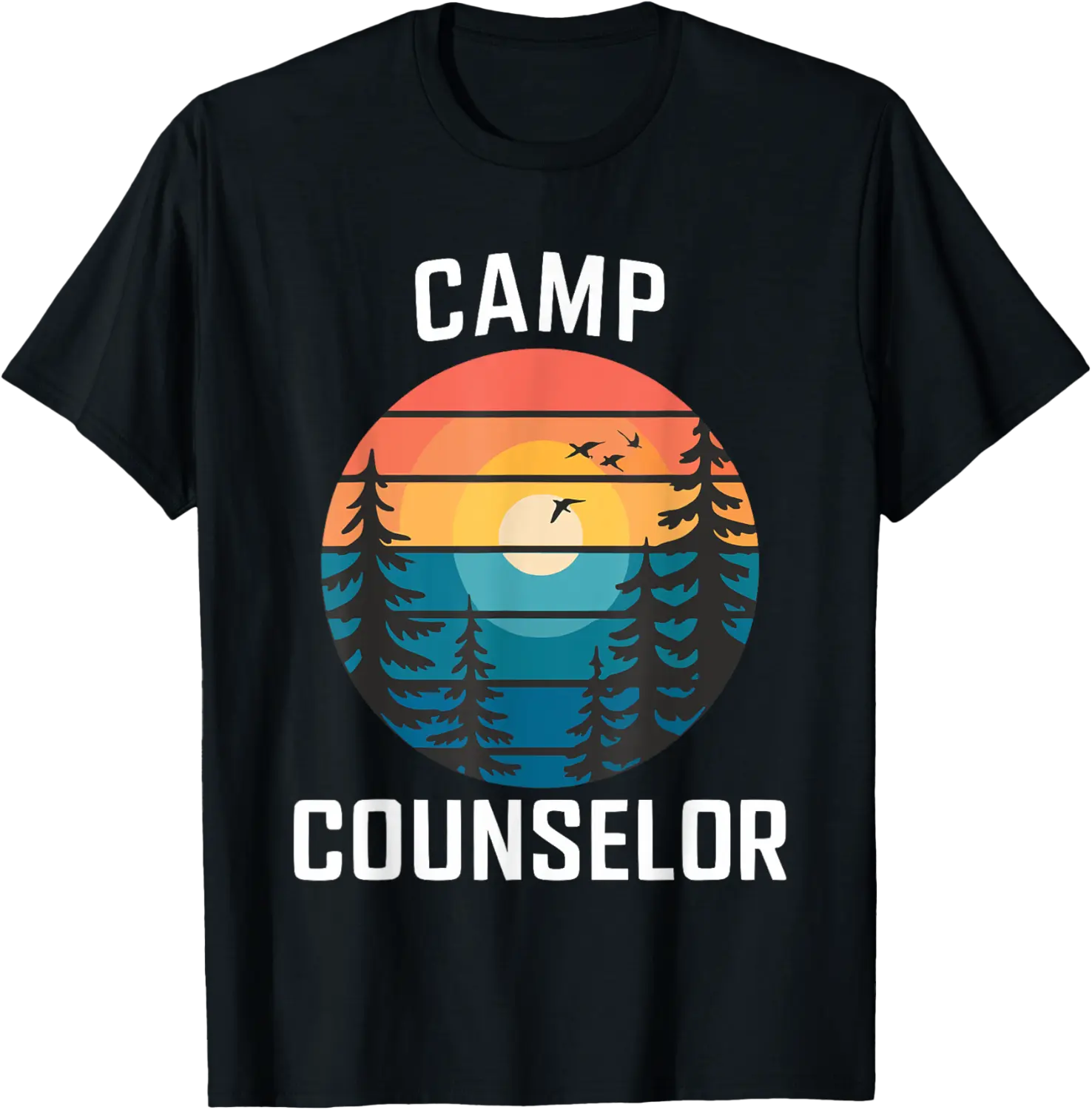 Camp Counselor Shirt Camper Summer Camping Staff T-Shirt - Rubencordov Shop 22B0DQ1YNB57
