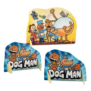Oriental Trading Dog Man Party Tabletop Decoration Set - 12 3/4" x 9 1/2", 3 Pcs