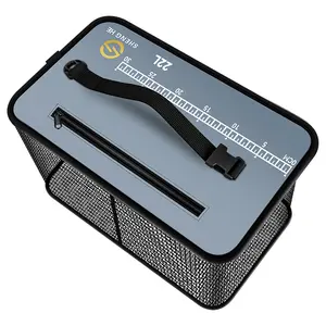 Collapsible Fishing Basket , Portable and Anti-Hanging Live Fish Cage with Quick Drying Technology