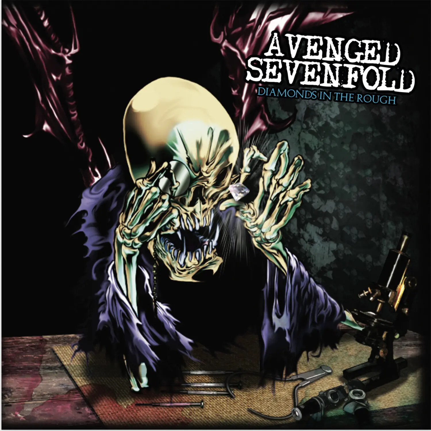Avenged Sevenfold - Diamonds In The Rough  [VINYL RECORD - LP] Clear Vinyl