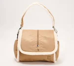 IHKWIP The Sherpa Crossbody Satchel with Two Straps