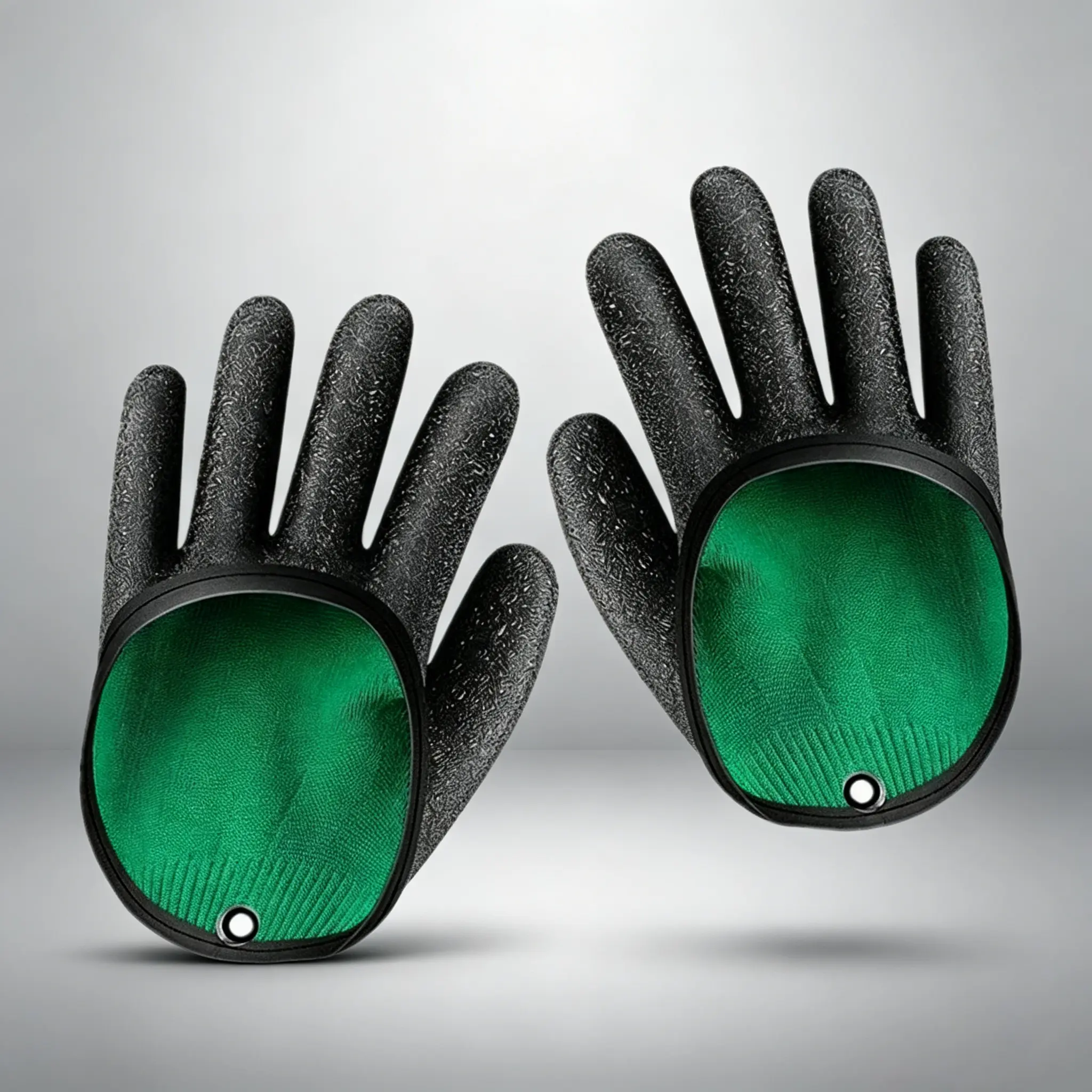 Sea Fishing Gloves, Anti-Slip Puncture-Resistant Waterproof Non-Stick Latex, Sports & Outdoor Gear Supplies, Saltwater, Anti-Scratch