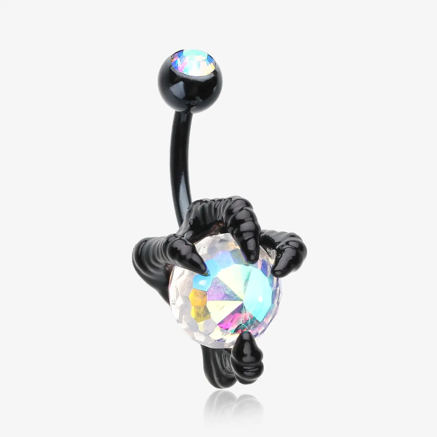 Blackline Dragon's Claw Paragon Belly Button Ring