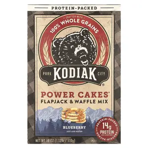 Kodiak Cakes Power Cakes®, Flapjack & Waffle Mix, Blueberry, 18 oz (510 g)