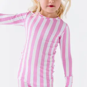 Tickle Me Pink Two-Piece Pajama Set