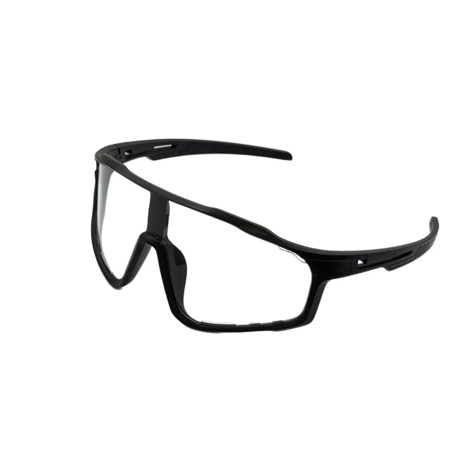 Sporty Shield Unisex Cycling Sunglasses with Photochromic Transition Lenses - Windproof UV-Protected Eyewear for All Seasons Road Biking