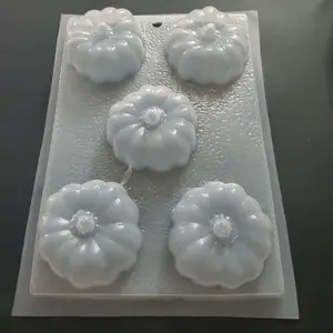 Pumpkin Theme Gelatina Plastic Mold Pumpkin Theme Gelatina Plastic Mold