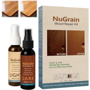 NuGrain Wood Repair Kit, Wood Scratch Repair, Cover Nicks and Scratches, Hides Minor Defects, Restore a Finish for Wood (1 Pack)