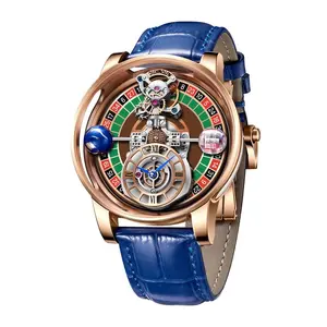 Celestial Roulette Luxury High End Quartz Stainless Steel Wristwatch - Elegant Design, High-Quality Materials, Ideal for Everyday Wear, High End Watch