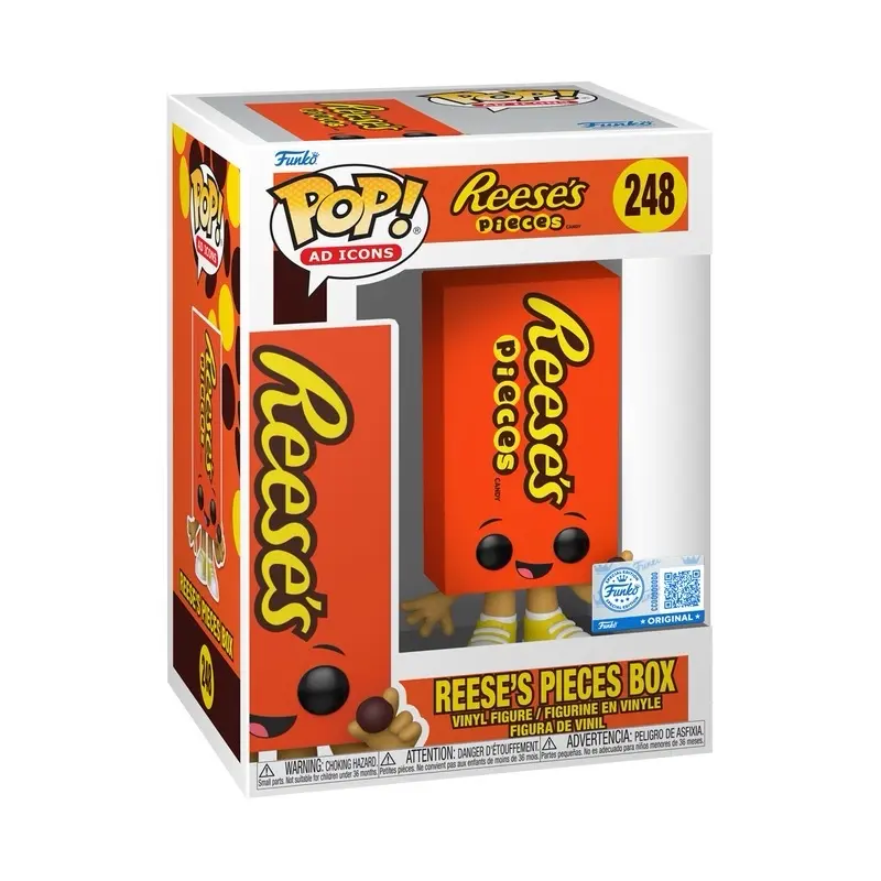 Funko Pop! Reeses Pieces Vinyl Figure #248 Funko Pop! Reeses Pieces Vinyl Figure #248